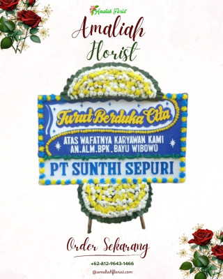 Papan Bunga Duka di Kembangbahu