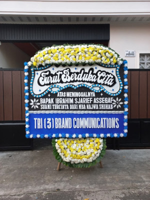 Papan Bunga Duka di Kembangbahu
